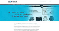 Desktop Screenshot of e-unit.ch